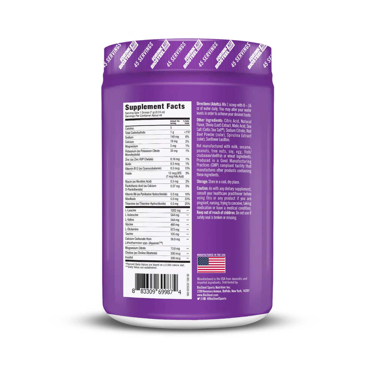 BIO_ProductBack-SportsHydrationMix-Grape-45Servings_LAB_RGB_883309699874